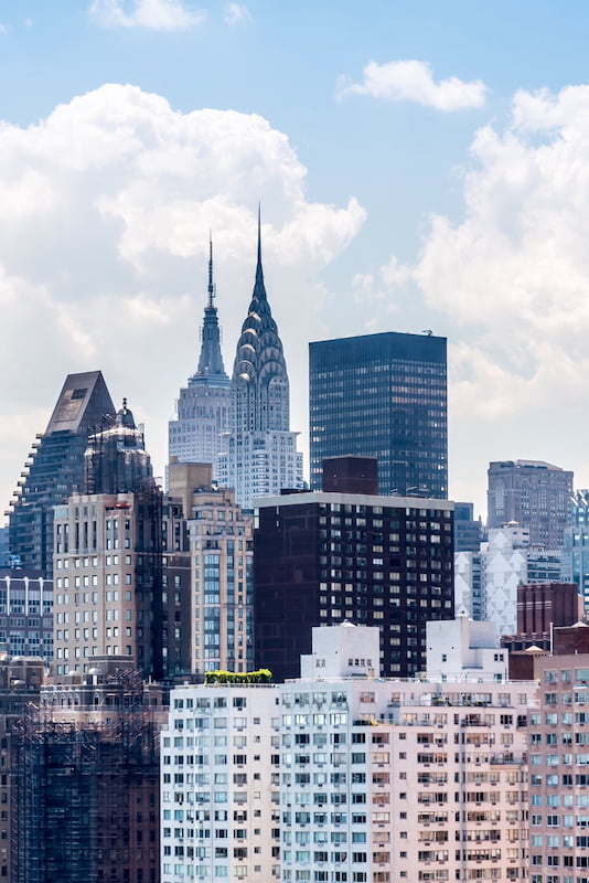 Empire state building in NYC